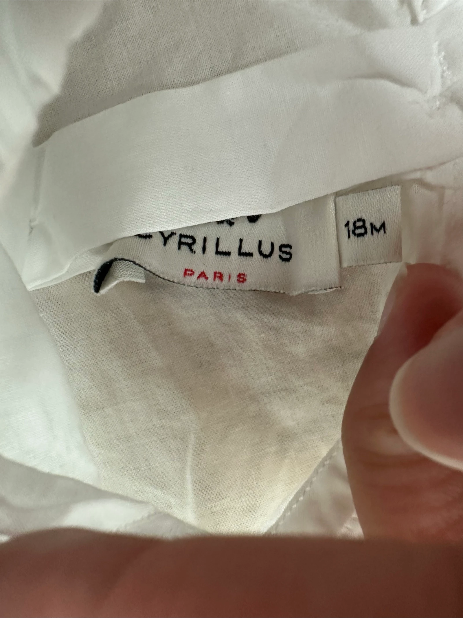 Witte hemdblouse Cyrillus 18 maanden – photo 5
